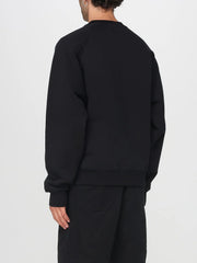 Ami Paris Black Cotton Sweatshirt - L