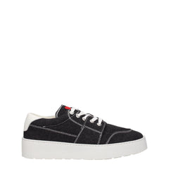Ami Paris Black Fabric Low Tops - EU40/US7