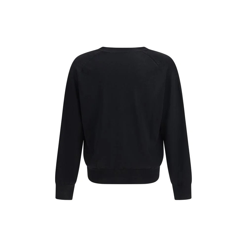 Cardigan en laine mérinos noir Ami Paris - XXL