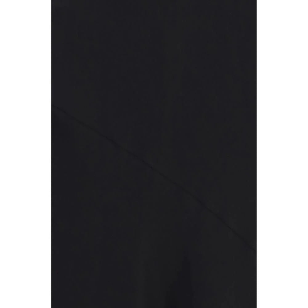 Ami Paris Black Viscose Casual Dress