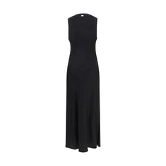 Ami Paris Black Viscose Casual Dress