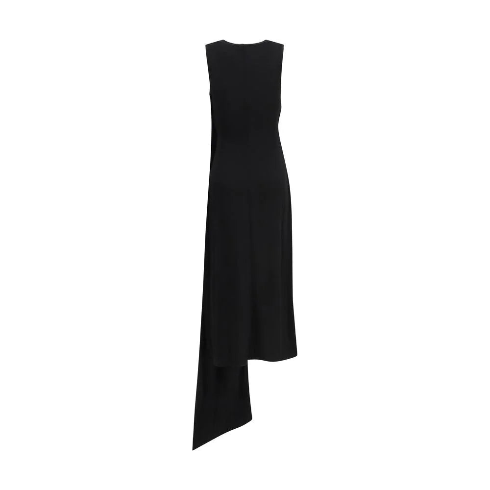 Ami Paris Black Viscose Casual Dress - M
