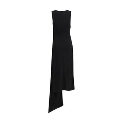 Ami Paris Black Viscose Casual Dress - M