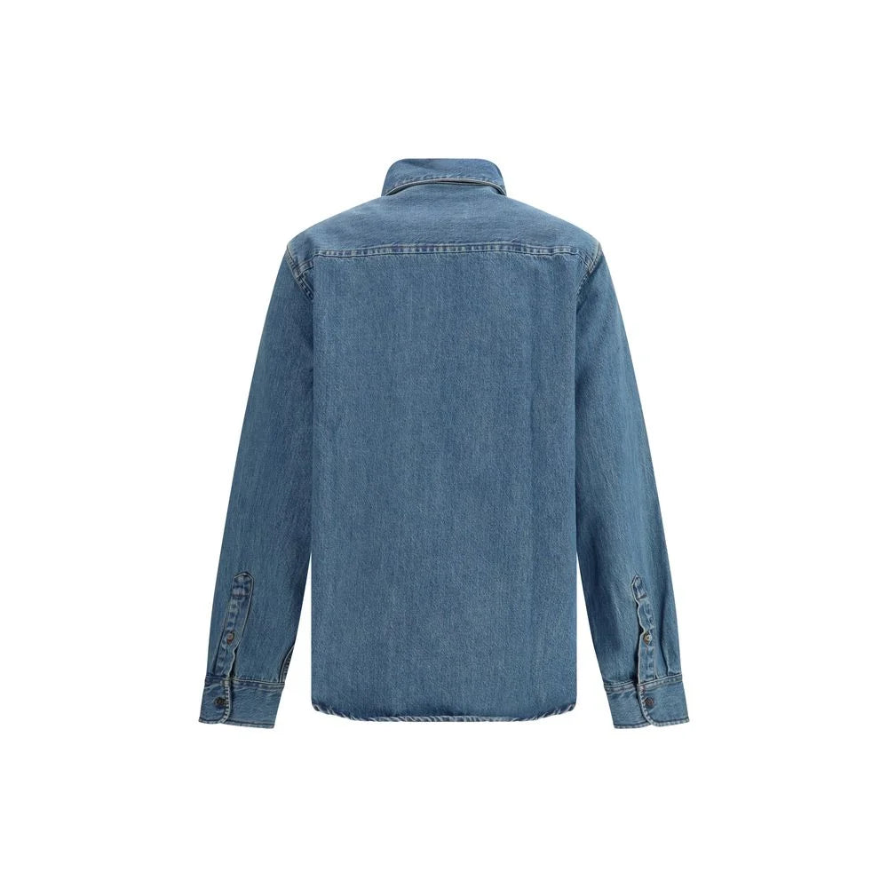 Ami Paris Blue Denim Shirt - M