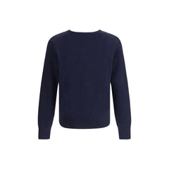 Ami Paris Blue Wool Cardigan