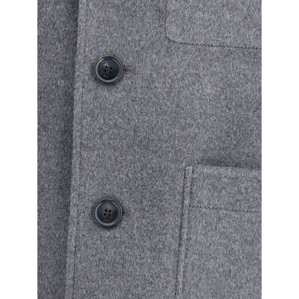 Ami Paris Boutonne wool Jacket - S - Sport Jackets