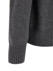Ami Paris Gray Wool Cardigan - M