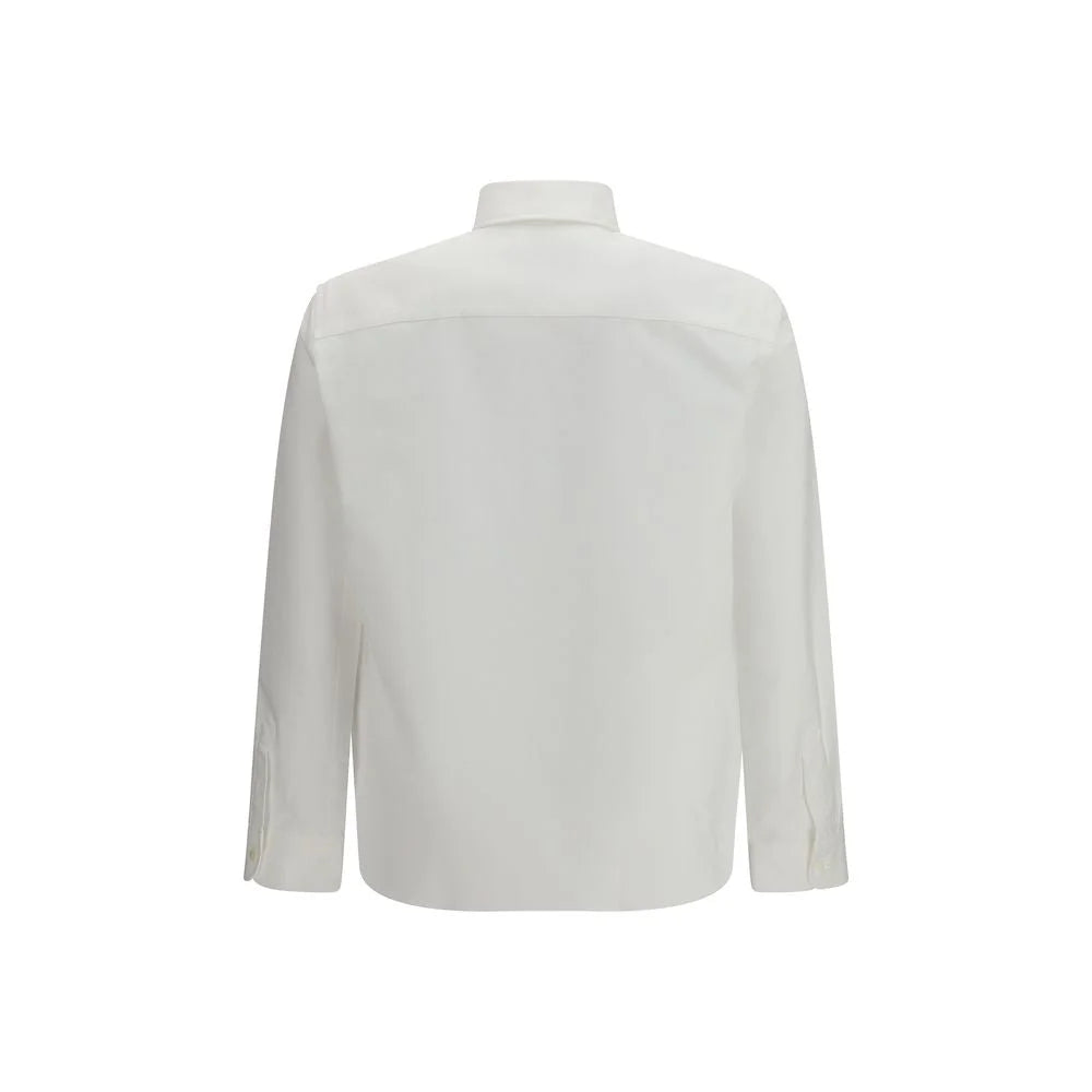 Ami Paris White Cotton Dress Shirt - 39