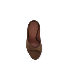 Amina Muaddi Anok satin Sandals - Heels