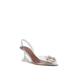 Amina Muaddi Begum Glass Pumps - EU36/US6