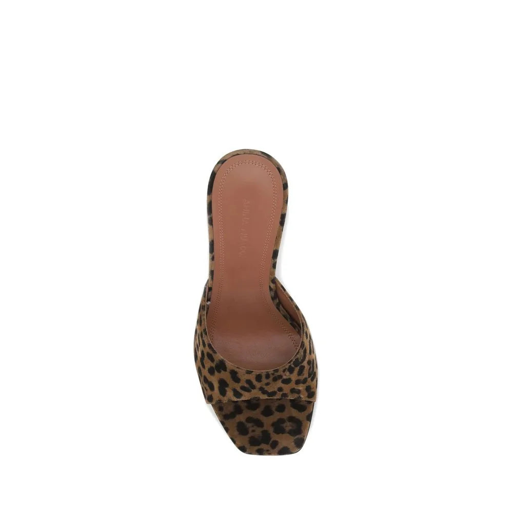 Amina Muaddi Leopard-print Lupita Sandals - Sandals
