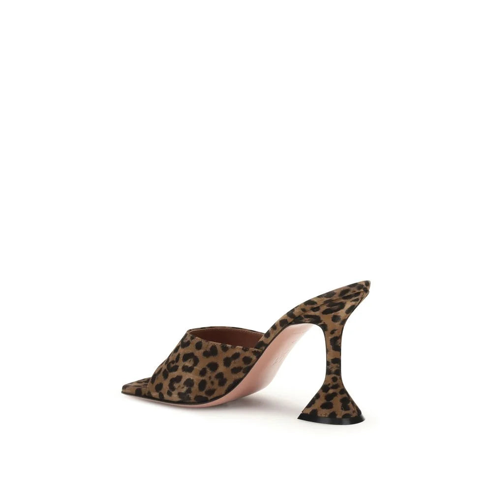 Amina Muaddi Leopard-print Lupita Sandals - Sandals