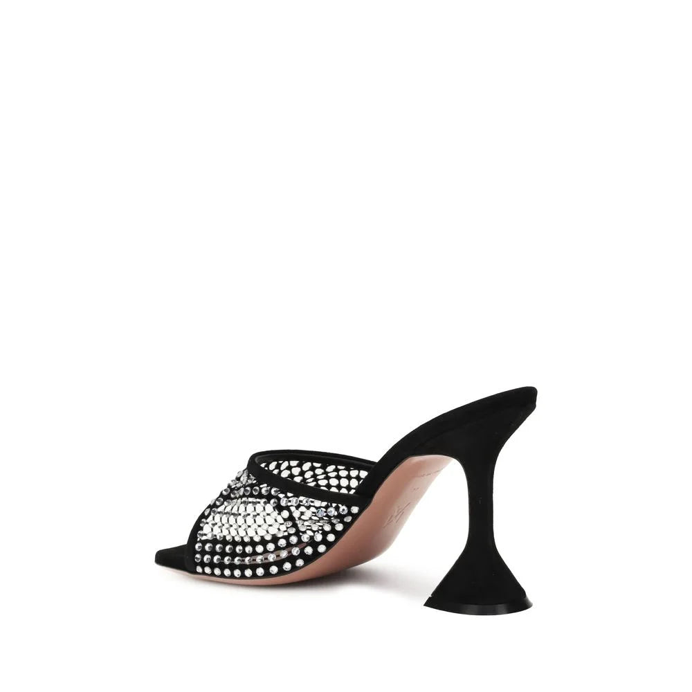 Amina Muaddi Lupita Crystal Sandals - Sandals