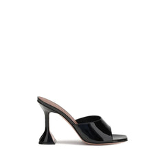Amina Muaddi Patent-leather Lupita Sandals - Sandals