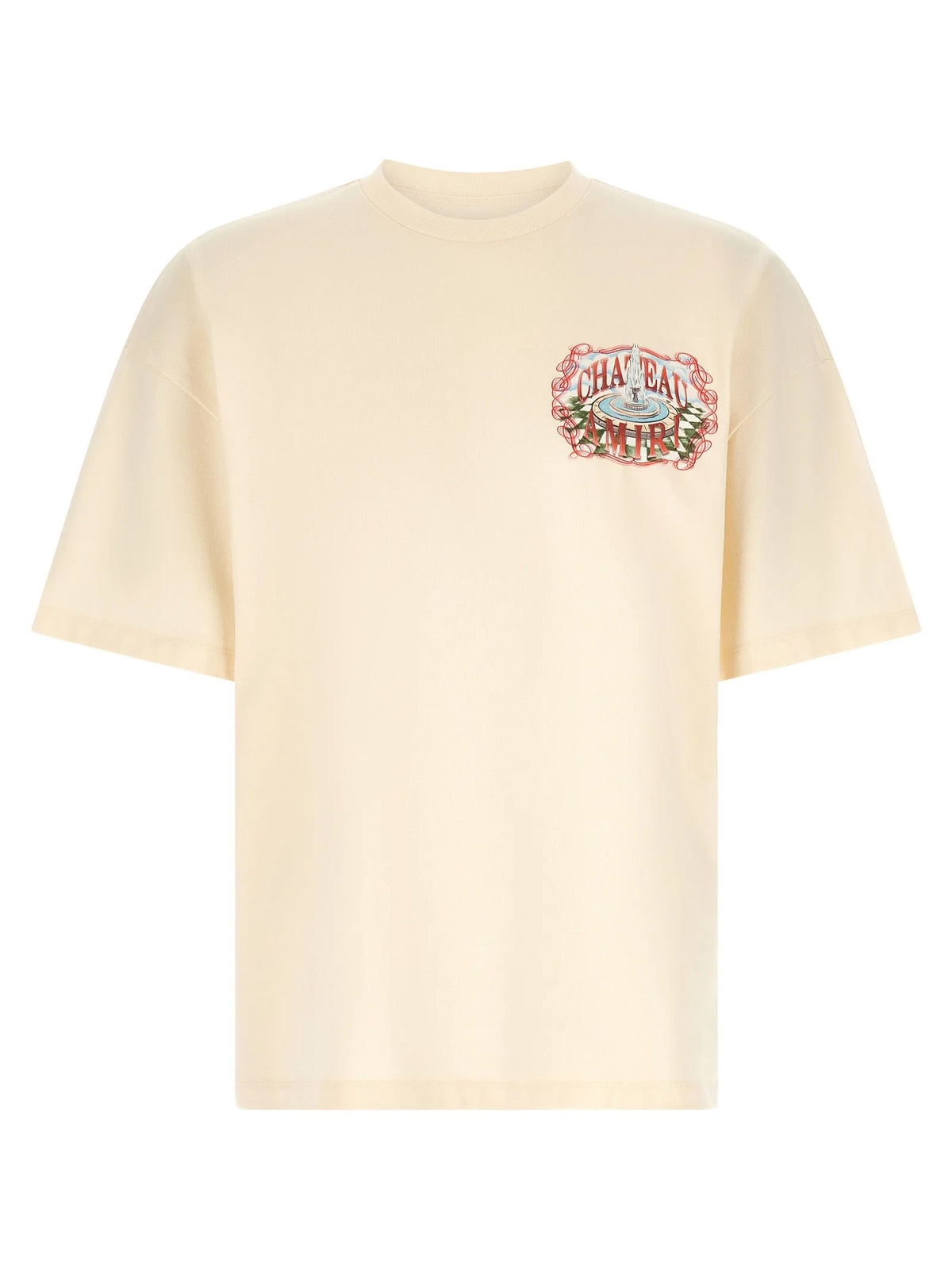 Amiri Beige Cotton T-Shirt - L