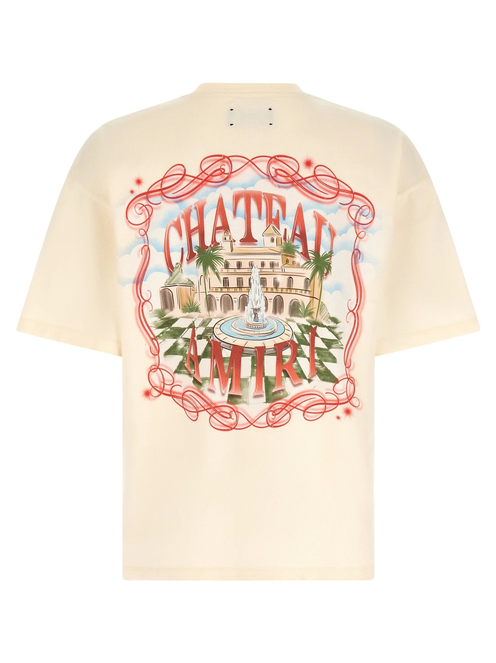Amiri Beige Cotton T-Shirt - L