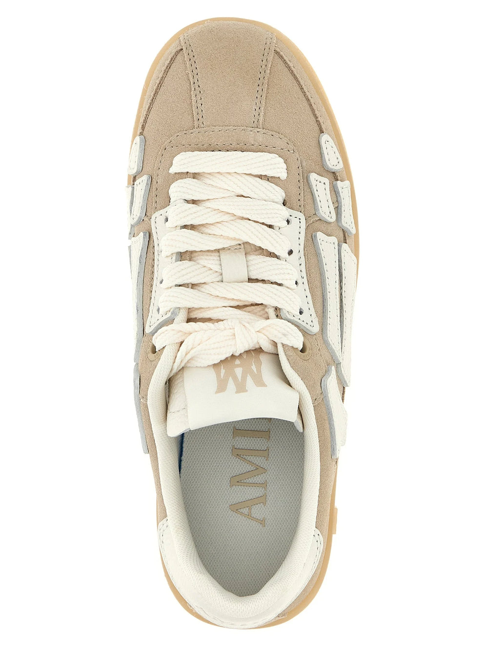 Amiri Beige Cowhide Sneakers - EU40/US10
