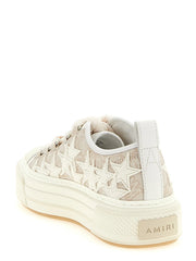 Amiri Beige Polyester Low Top Sneakers - EU38/US8