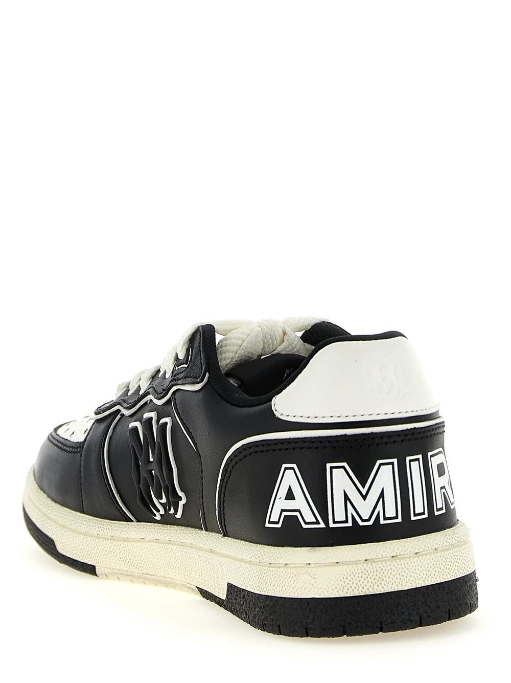 Amiri Bicolor Bovine Leather Low Top Sneakers
