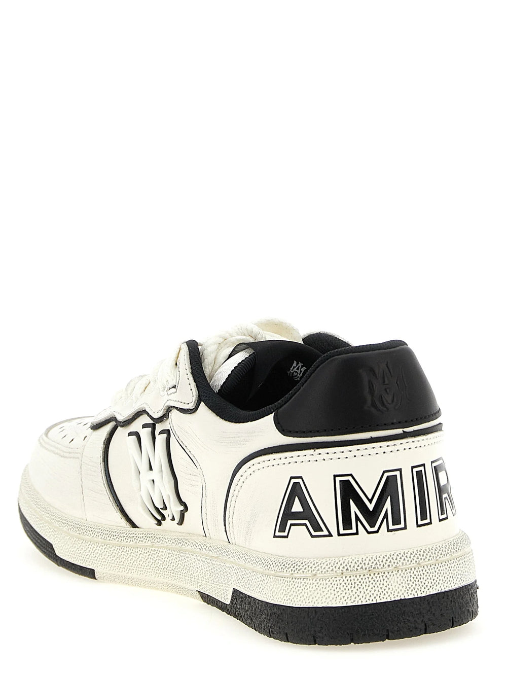 Amiri Bicolor Bovine Leather Low Top Sneakers