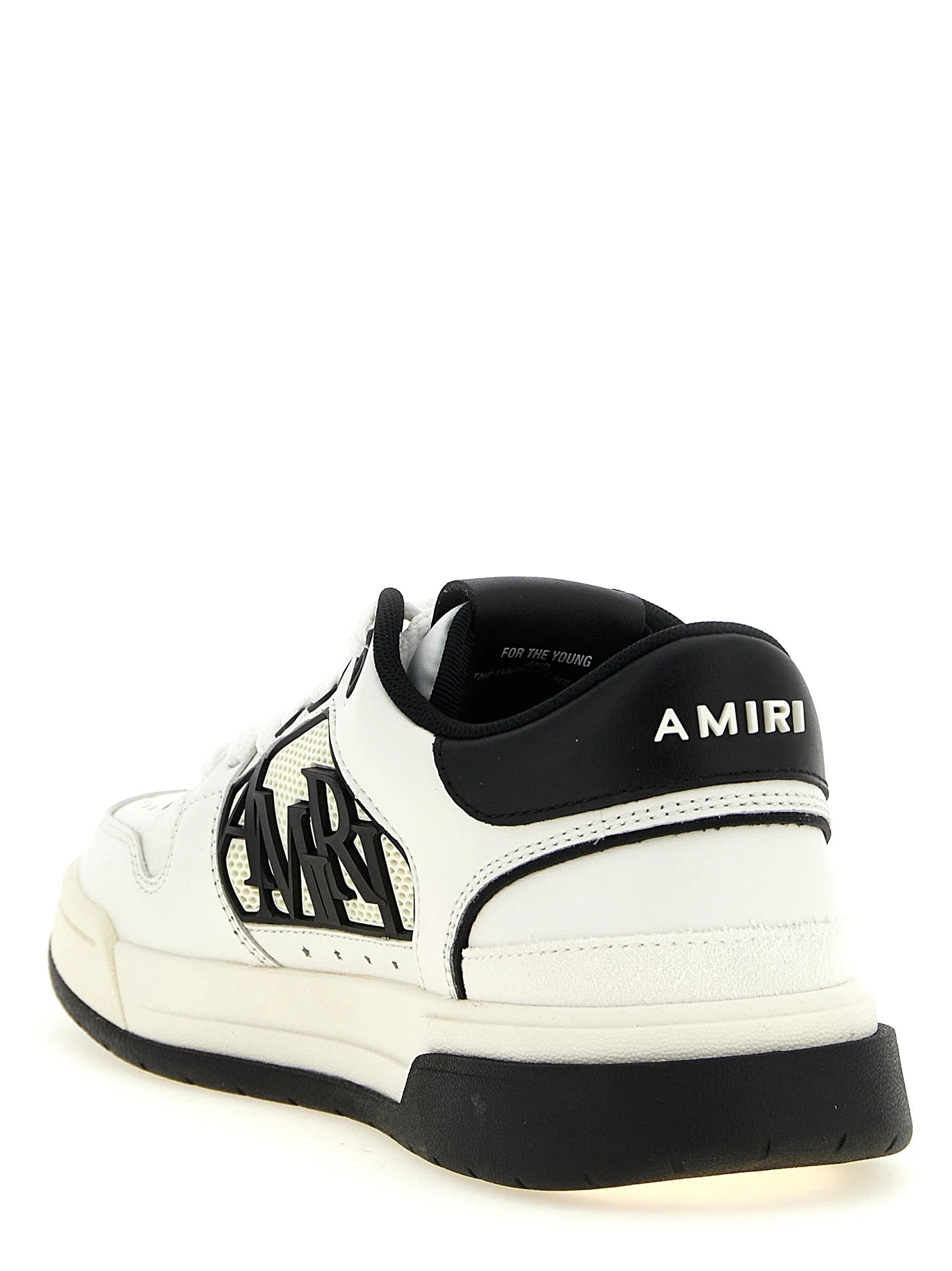 Amiri Bicolor Calfskin Athletic Sneakers
