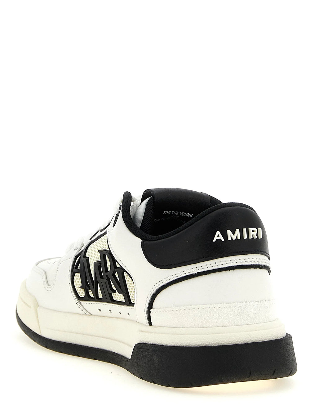 Amiri Bicolor Calfskin Athletic Sneakers