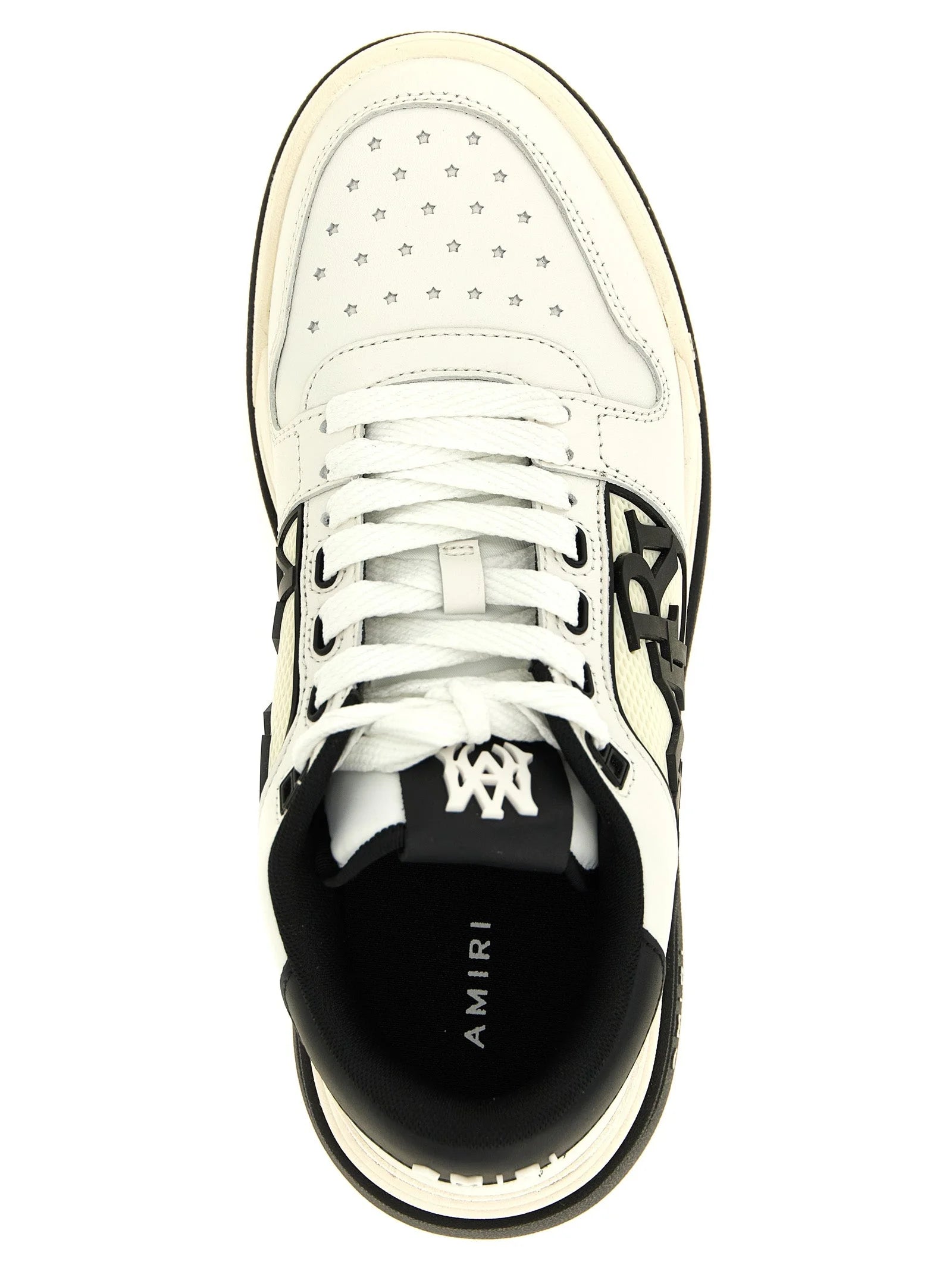Amiri Bicolor Calfskin Low Top Sneakers