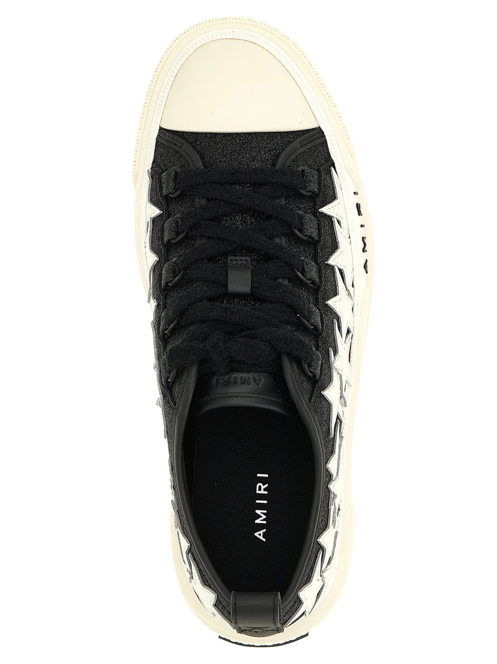 Amiri Bicolor Kalveskind Lave Sneakers