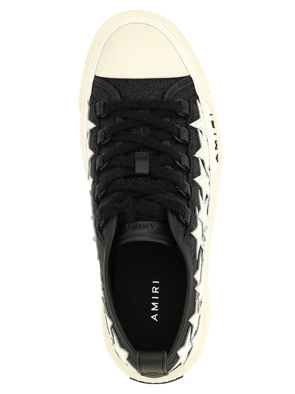 Amiri Bicolor Kalveskind Lave Sneakers