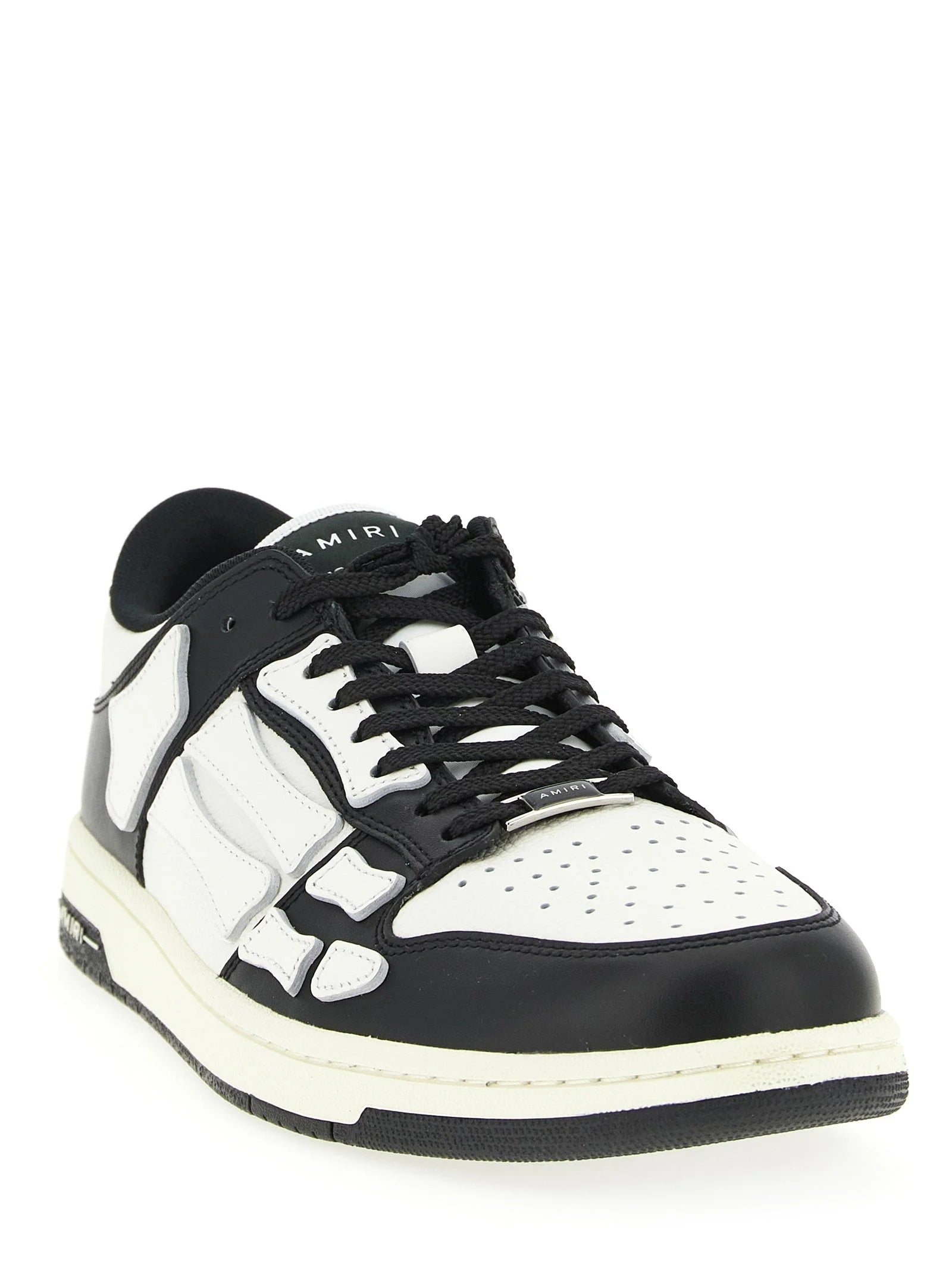 Amiri Bicolor Calfskin Low Top Sneakers - EU45/US12
