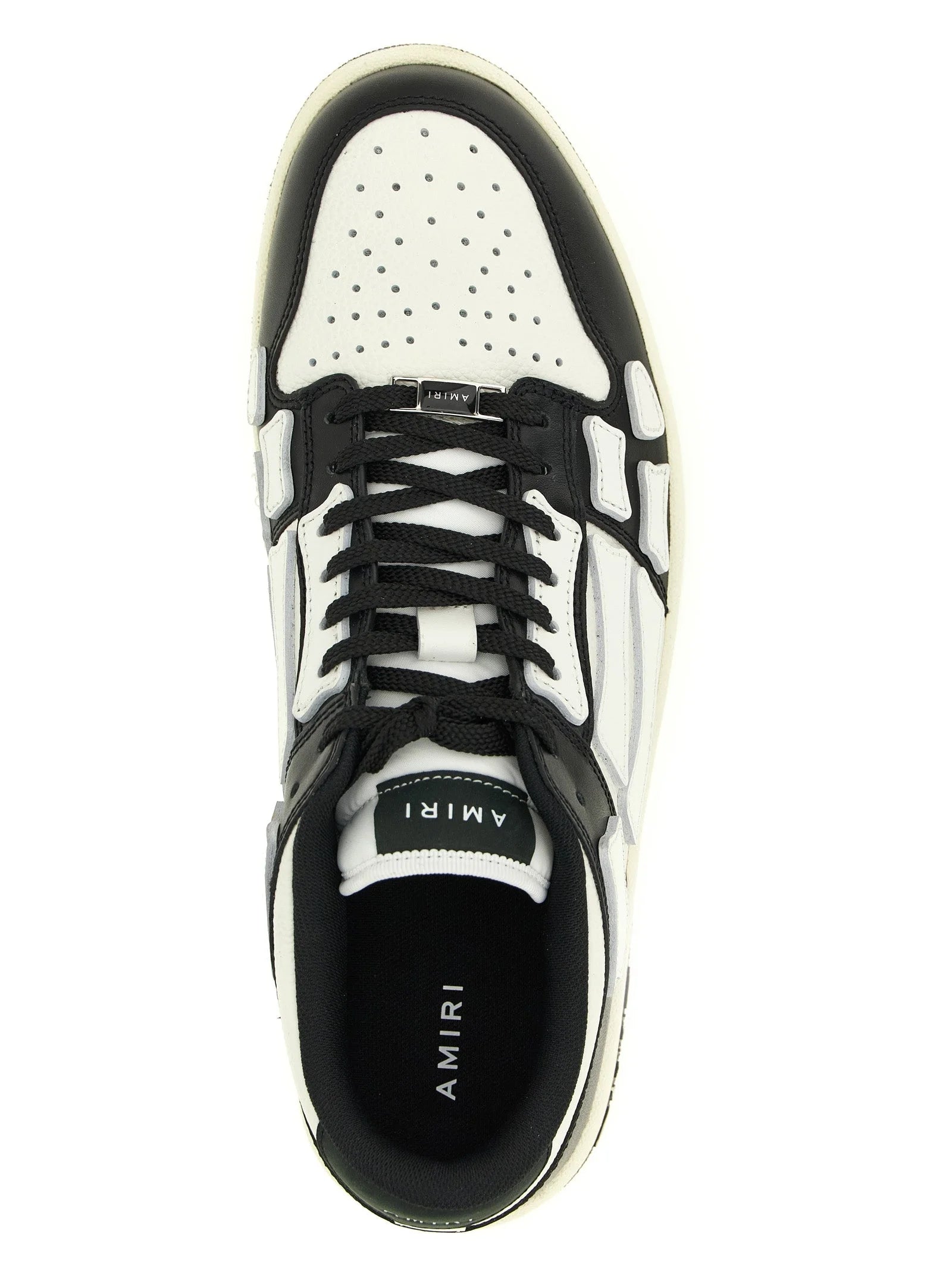 Amiri Bicolor Calfskin Low Top Sneakers - EU45/US12