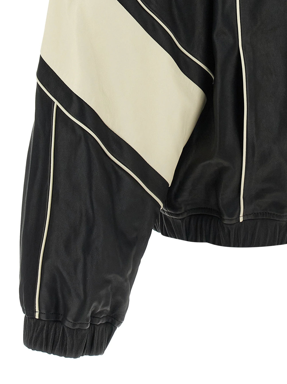 Amiri Bicolor Lamb Leather Leather Jacket - IT50 | L