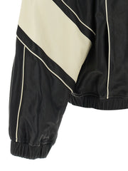 Amiri Bicolor Lamb Leather Leather Jacket - IT50 | L