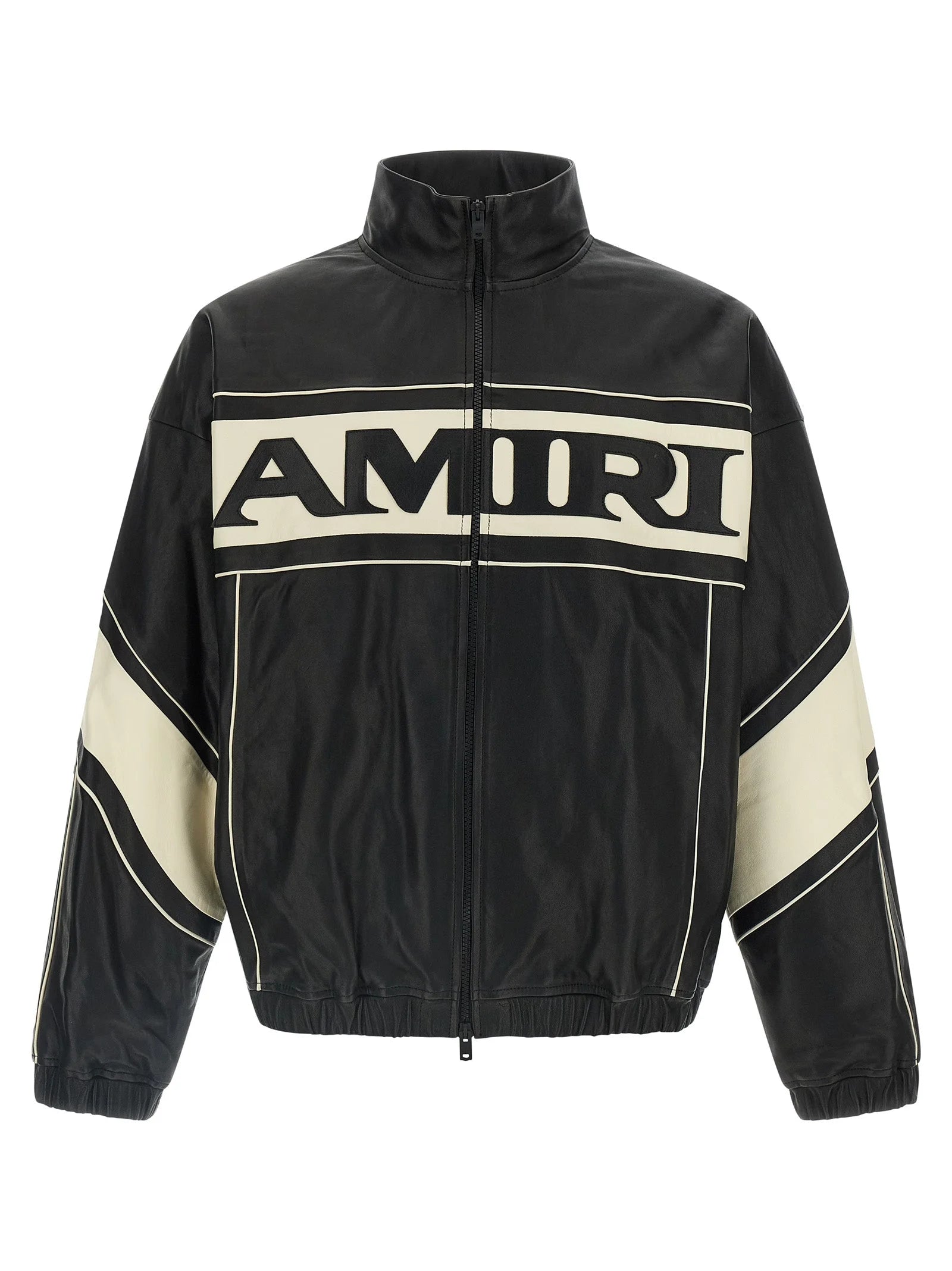 Amiri Bicolor Lamb Leather Leather Jacket - IT50 | L