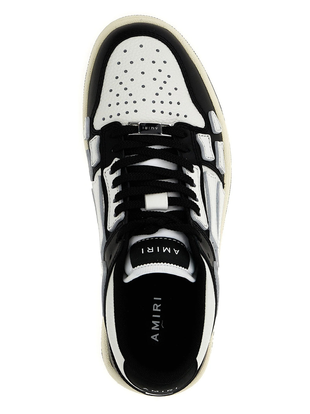 Amiri Bicolor Leather Low Top Sneakers - EU35/US5