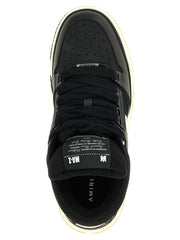 Amiri Black Calfskin Athletic Sneakers - EU45/US12