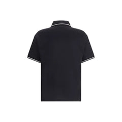 Amiri Black Cotton Polo T-Shirt - L - Polos