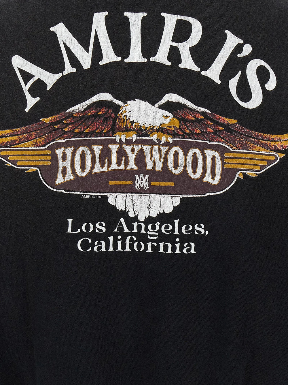 Amiri Black Cotton Sweatshirt