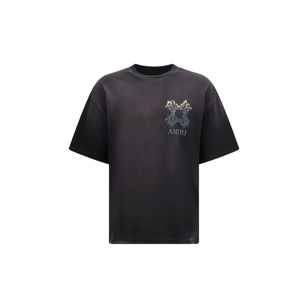 Amiri Black Cotton T-Shirt