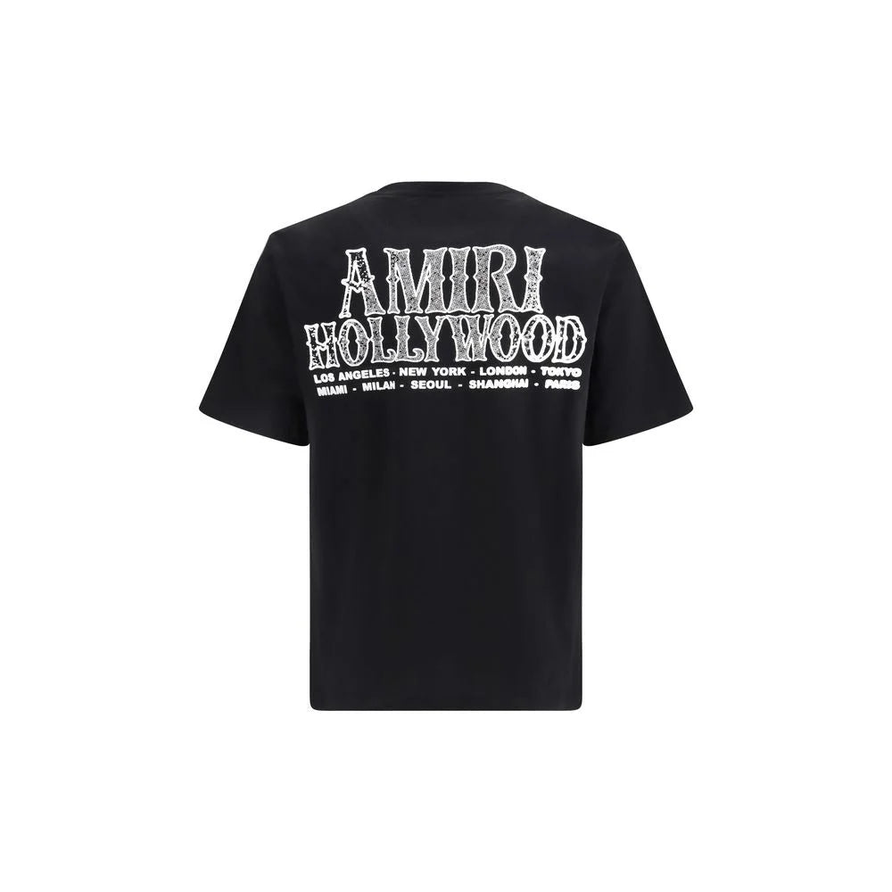 Amiri Black Cotton T-Shirt