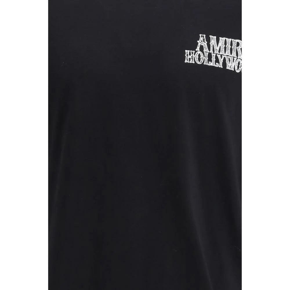 Amiri Black Cotton T-Shirt