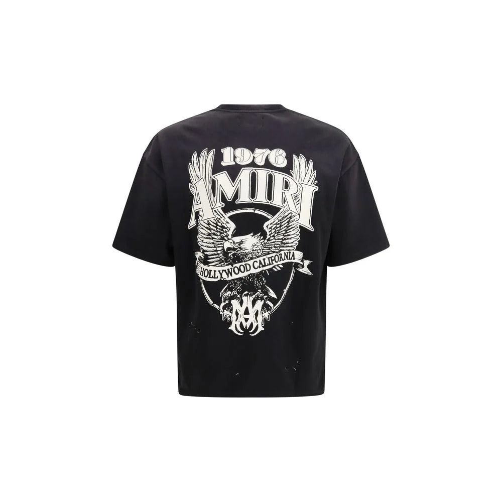 Amiri Black Cotton T-Shirt