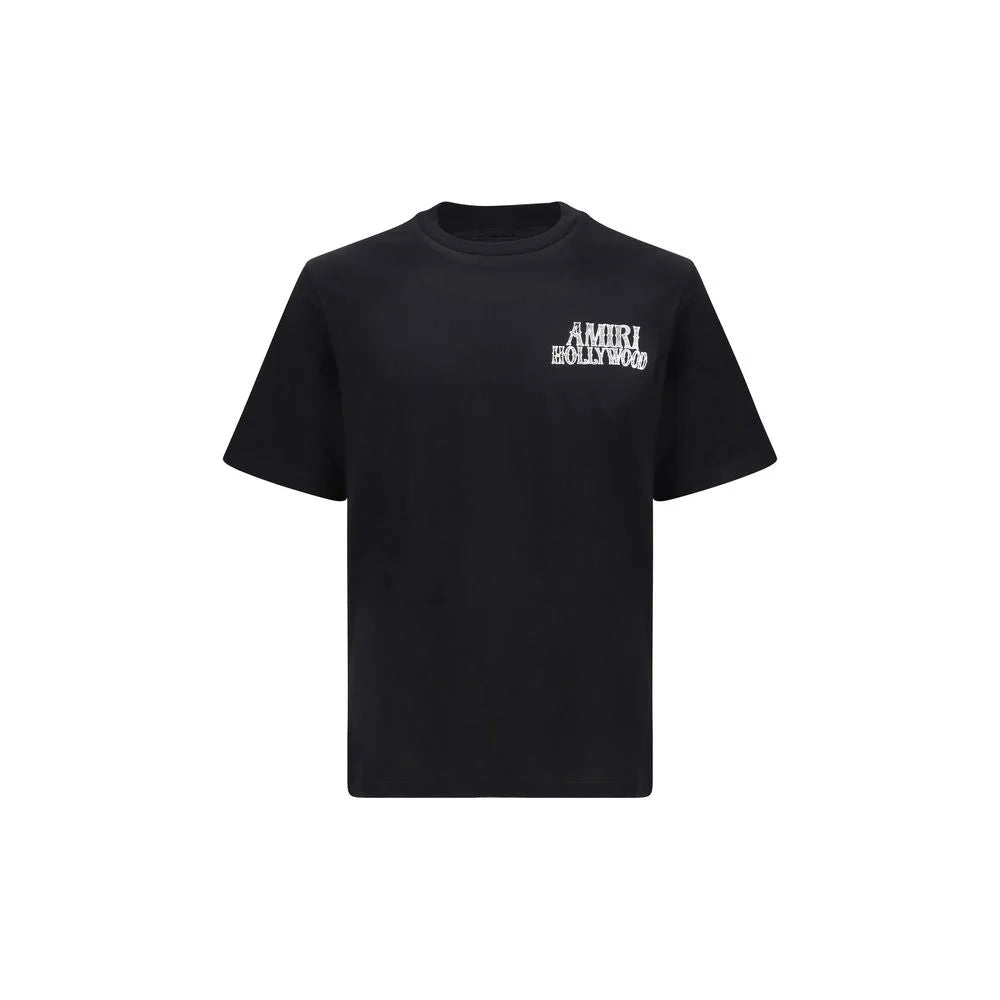 Amiri Black Cotton T-Shirt