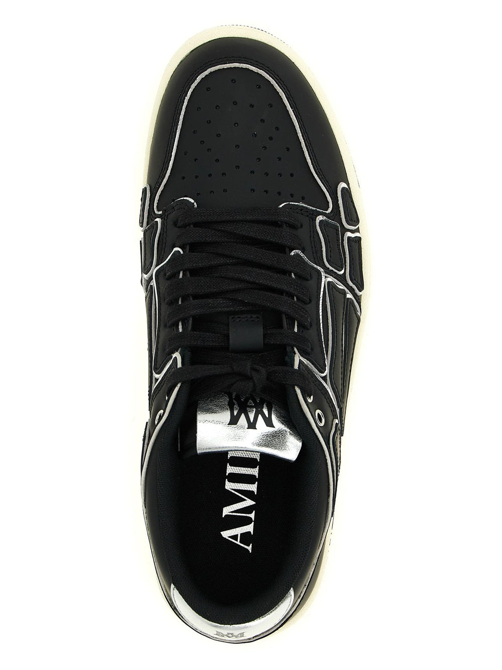 Amiri Black Cowhide Low Top Sneakers