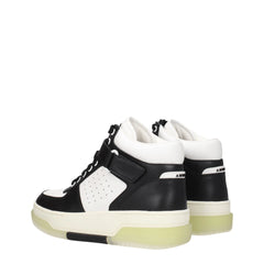 Amiri Black Leather High Tops - EU44/US11