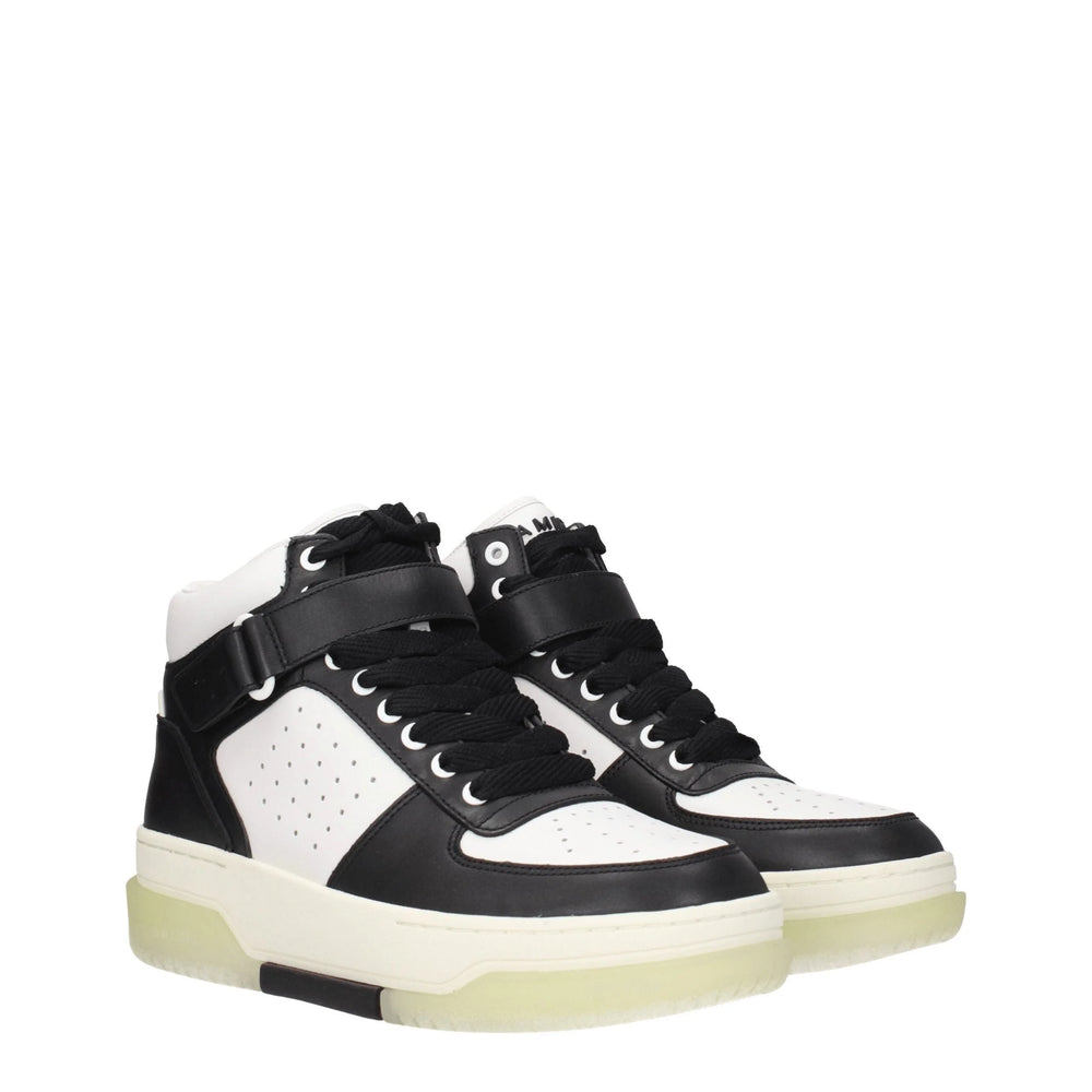 Amiri Black Leather High Tops - EU44/US11
