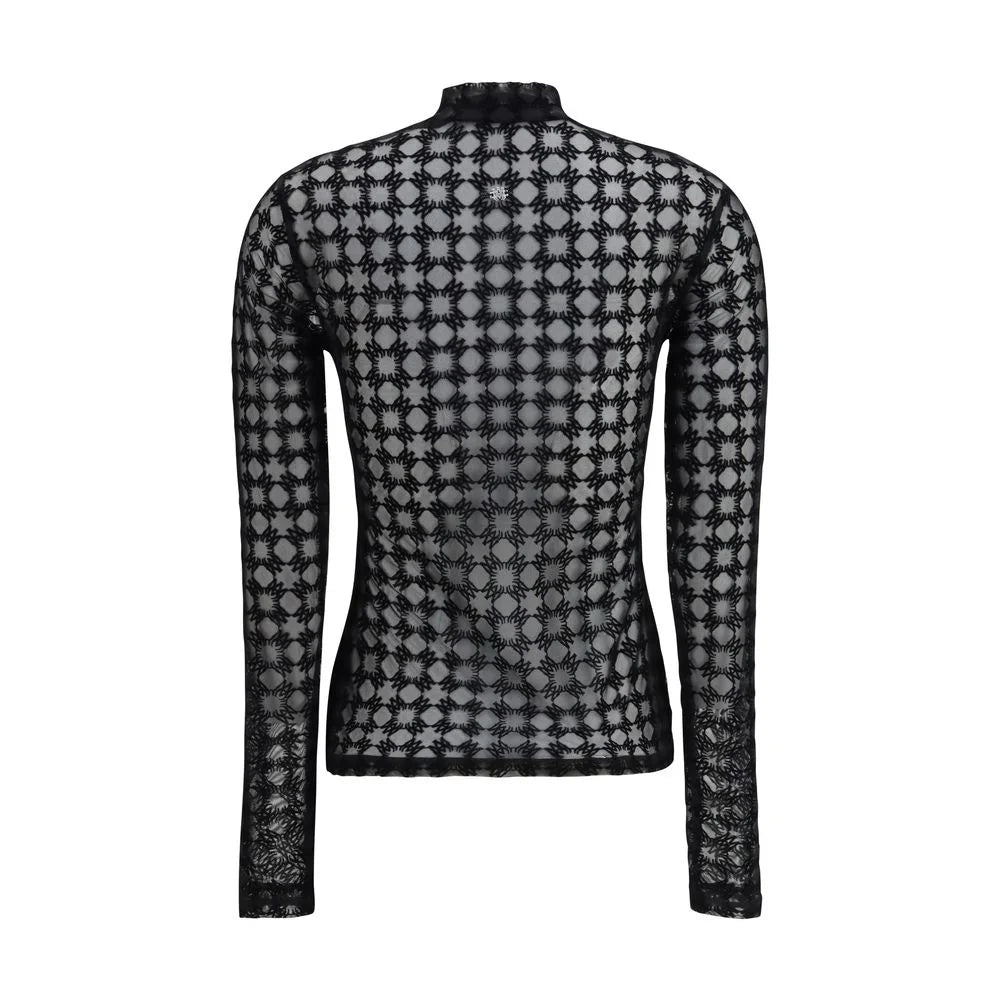 Amiri Black Polyester Top - IT42 | L