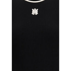 Amiri Black Viscose Casual Dress