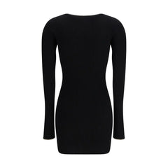 Amiri Black Viscose Casual Dress