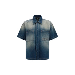 Amiri Blue Denim Shirt